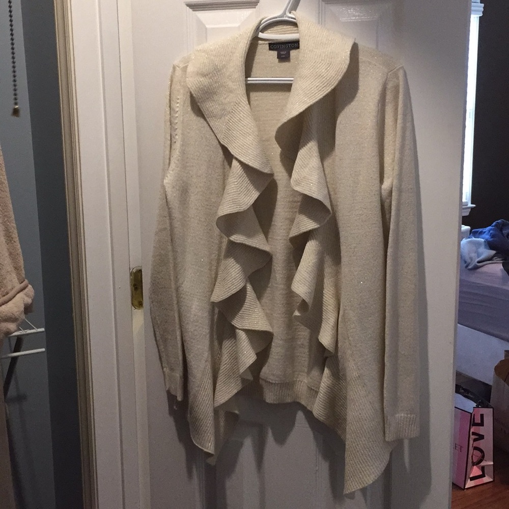 Festive Gold Sweater